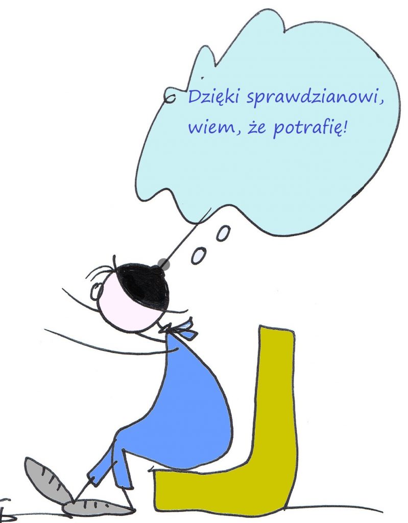 Sprawdzian jako narzędzie w nauczaniu – Moja oś świata